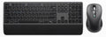 Wireless Keyboard and Mouse with Wrist Rest, Full Size Multi Device Keyboard and Mouse Combo, Bluetooth Keyboard and Mouse Combo for Laptop PC Mac, Work Keyboard and Mouse